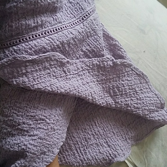 LAVENDER  BELL SLEEVE TUNIC DRESS - Picture 8 of 9